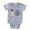 Heather Grey, variant on CafePress - FIN Dont Know Jack - Cute Infant Baby Football Bodysuit