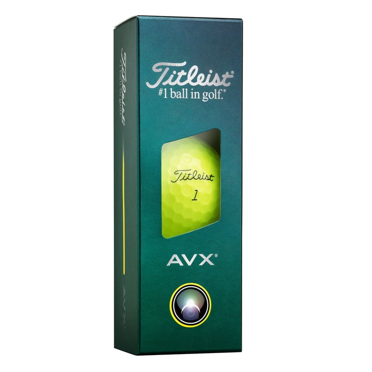 Titleist 2026 AVX Golf Balls 12pk, Yellow - Walmart.com