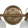 thumbnail image 3 of JONATHAN Y Virginia 5.75" 1-Light Metal/Glass LED Vanity Light, Brass Gold, 3 of 7