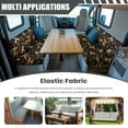 thumbnail image 3 of FOR U DESIGNS Mushroom Print 2 Pcs RV Dinette Cushion Covers Comfortable Replacement Camper Cushion Slipcover Sofa Furniture Protector 1 Backrest Covers and 1 Bench Covers, 3 of 7