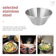 thumbnail image 4 of Smoothie Dessert Bowl Serving Salad Mixing Bowls Ice Cream Cups Large Japanese Rice Metal Ramekins, 4 of 6