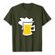 thumbnail image 1 of Blusa de mujer Camiseta de cuello redondo de Oktoberfest Camiseta de verano con estampado de letras Camisetas de manga corta para hombres y mujeres Pompotops hfajkhk135258, 1 of 5