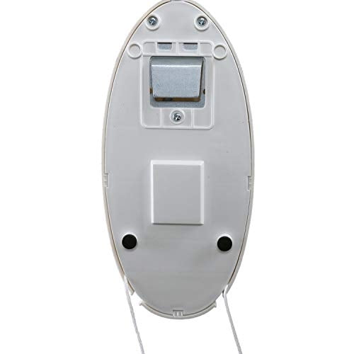 Ventilador de montaje en pared Hurricane - 18 pulgadas, serie Supreme, ventilador de pared con oscilación de 90 grados, 3 ajustes de velocidad, inclinación ajustable - ETL listado, blanco Hurricane ventilador