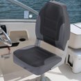 thumbnail image 5 of RONSHIN 2 Pack Folding High Back Boat Seats, Thick Sponge, Stainless Screws, Fishing/Sightseeing, 5 of 7