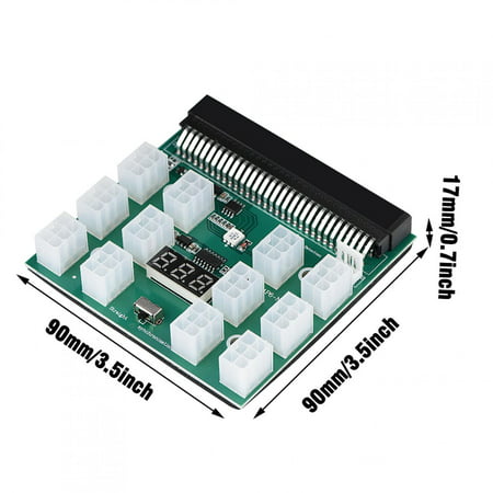 ANGGREK 6PIN 1600W Breakout Board w/ Power Sync Key Voltage Display for...