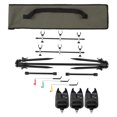 thumbnail image 1 of Adjustable Fish Pole Bracket Stand Travel Fishing Rod Holder for, 1 of 5