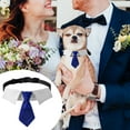 thumbnail image 3 of CSChome Collier pour Animaux de Compagnie avec Anneau en D Boucle Réglable Polyester Cravate Cosplay pour Chien, 3 of 7