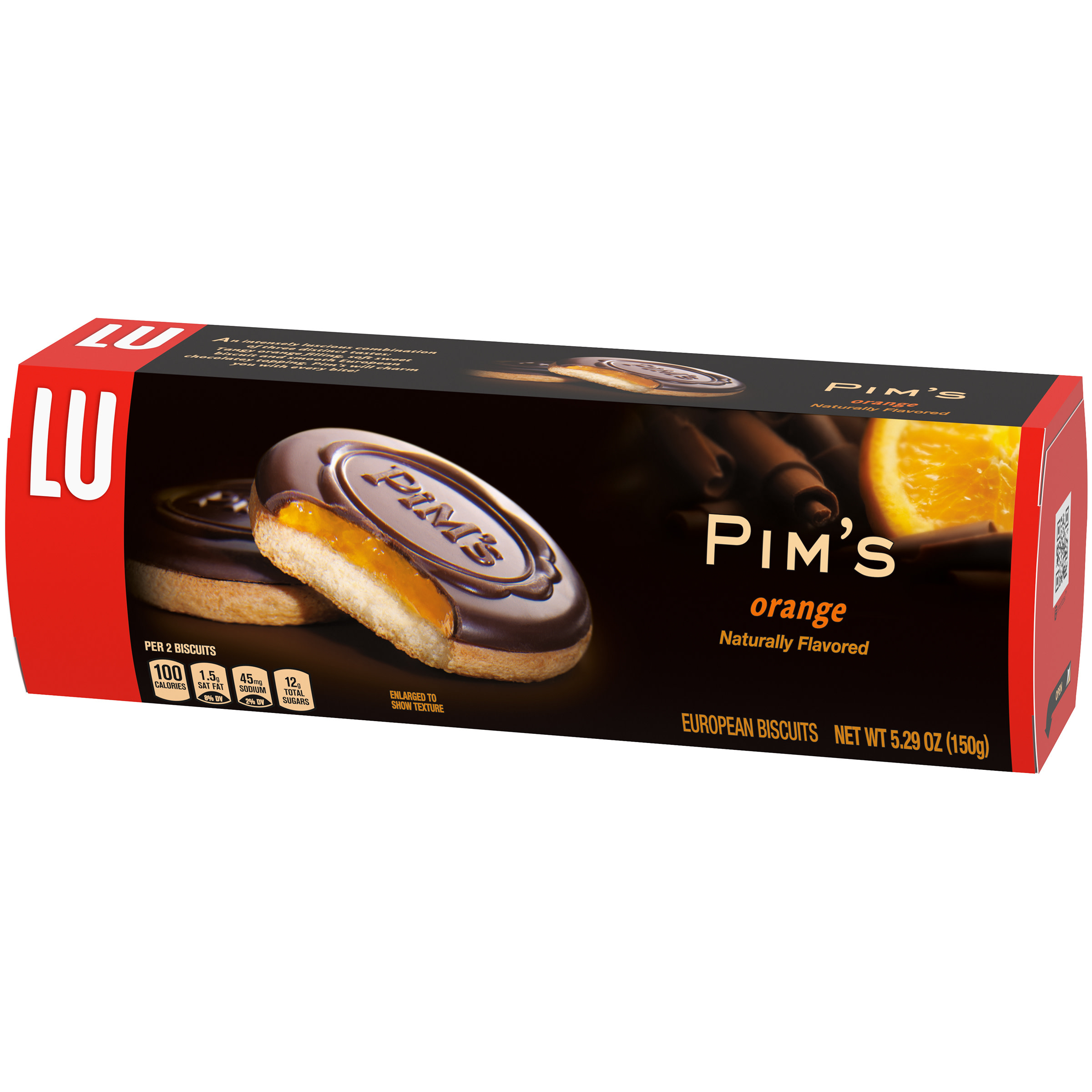 Lu Pim's Orange European Biscuits, 5.29 oz - image 4 of 5