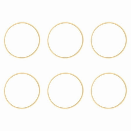 6 * Wreath circle-Wood color