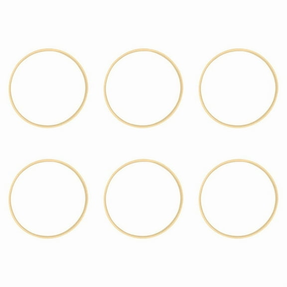 6 * Wreath circle-Wood color