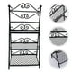thumbnail image 3 of Mini House Flowerpot Shelf Miniature Display Rack Doll House Balcony Furniture, 3 of 4