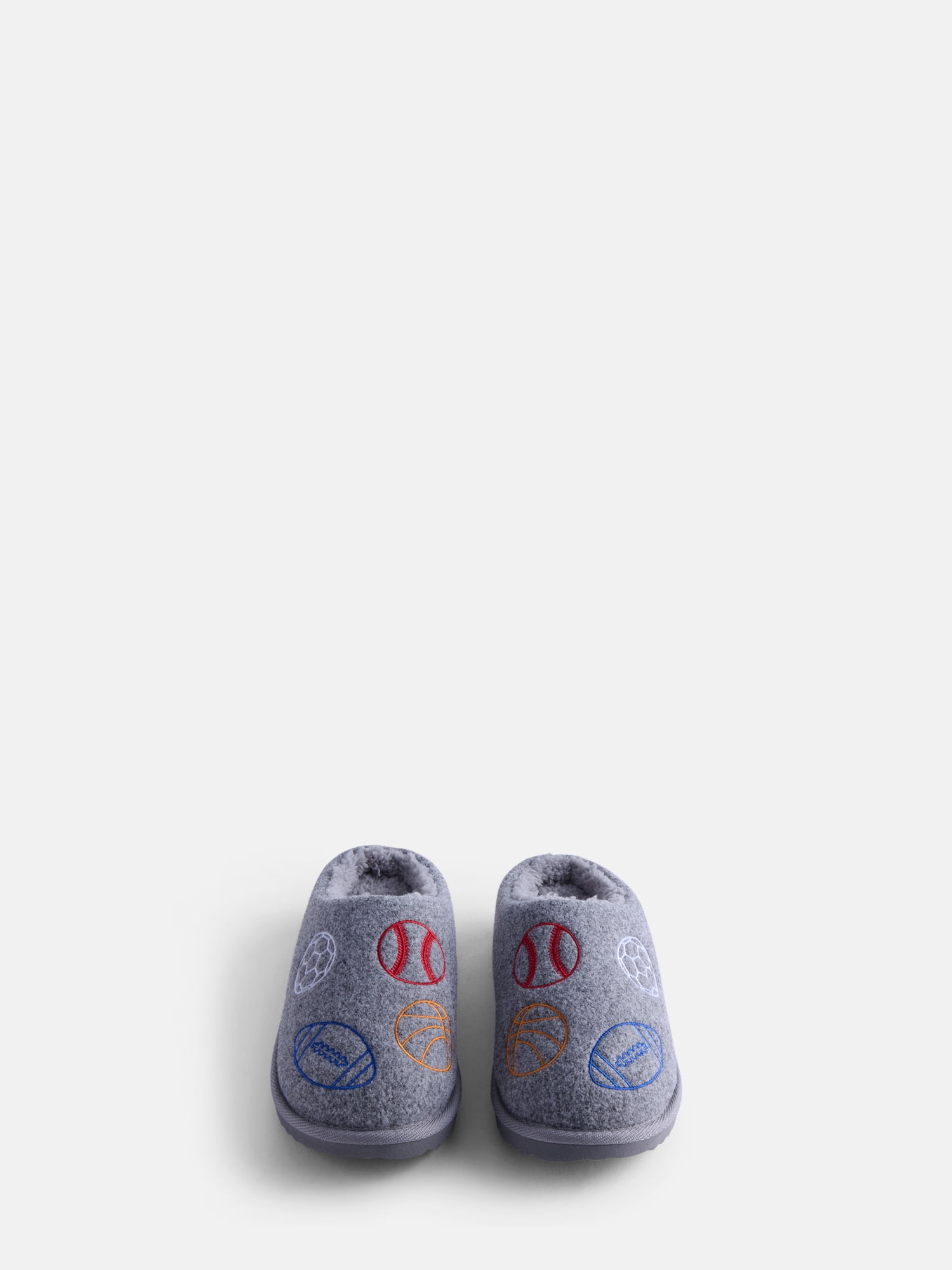 Wonder Nation Boys Sports Mule Slippers