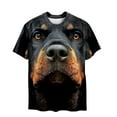 thumbnail image 3 of lcziwo Novelty Graphic Tees for Men Short Sleeve Funny 3D Dog Print T-shirt Gifts for Dog Dad Ofertas del día Multicolor XL, 3 of 9