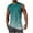 Sky Blue3, variant on fatyb Tank Tops Mens Casual Beach Gradient Color T Shirts Summer Sleeveless Muscle Basic Tshirts for Men