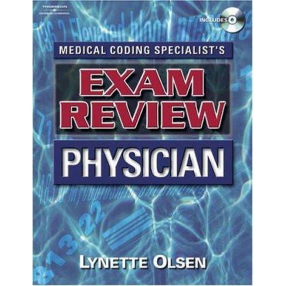 Pre-Owned Medical Coding Specialist’s Exam Review Physician (Paperback) 1401838545 9781401838546
