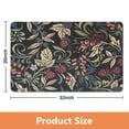 thumbnail image 2 of Elegant and Versatile 20x32 inch Floral Bathroom Rugs - Non-Slip Large Kitchen Rug - Distressed Indoor Carpet for Dining and Office Areas, 2 of 5