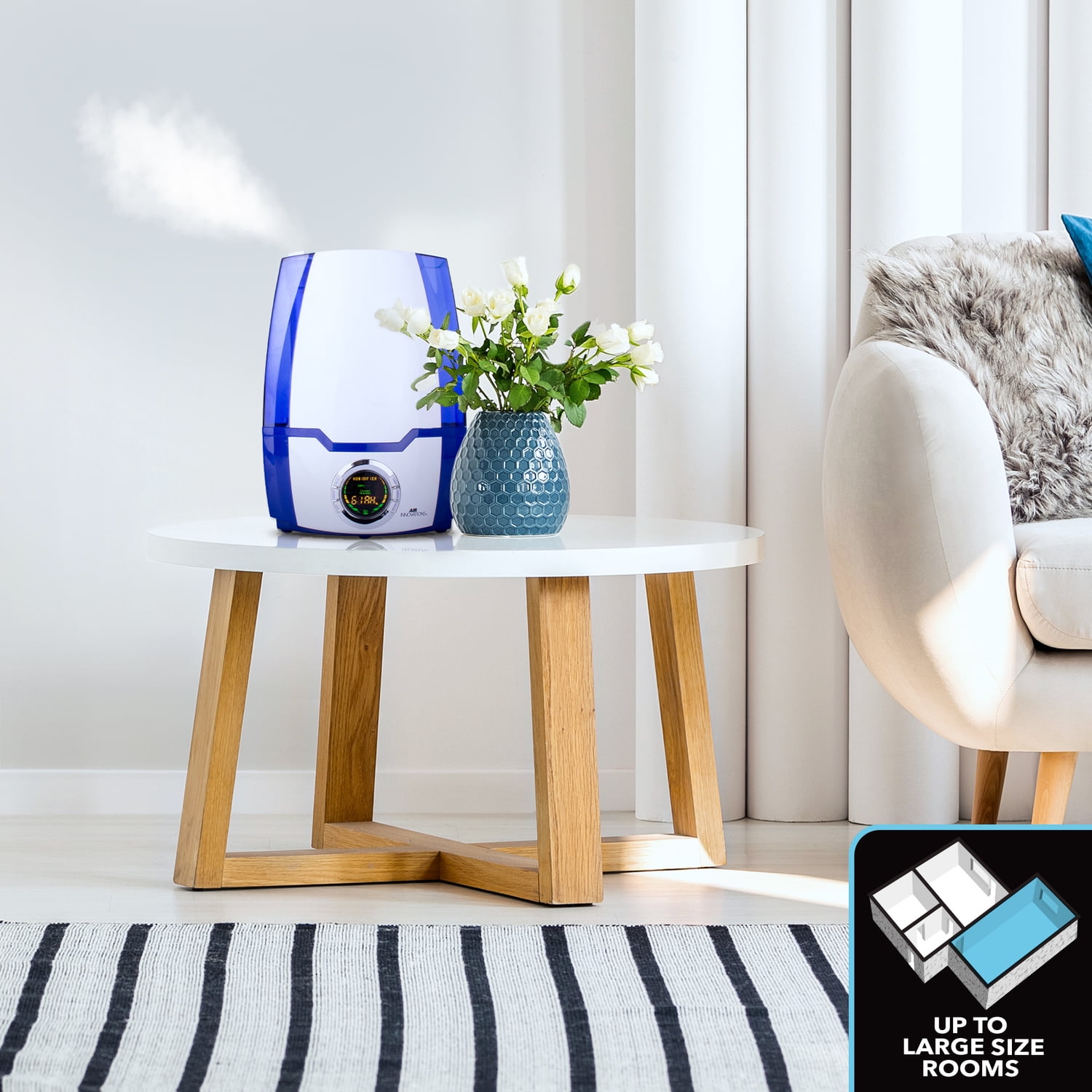 Air Innovations Great Innovations 1.37 gal 400 Sq Ft Digital Ultrasonic Cool Mist Humidifier