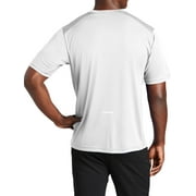 Mafoose Mens Short Sleeve Elevate Tee White Medium