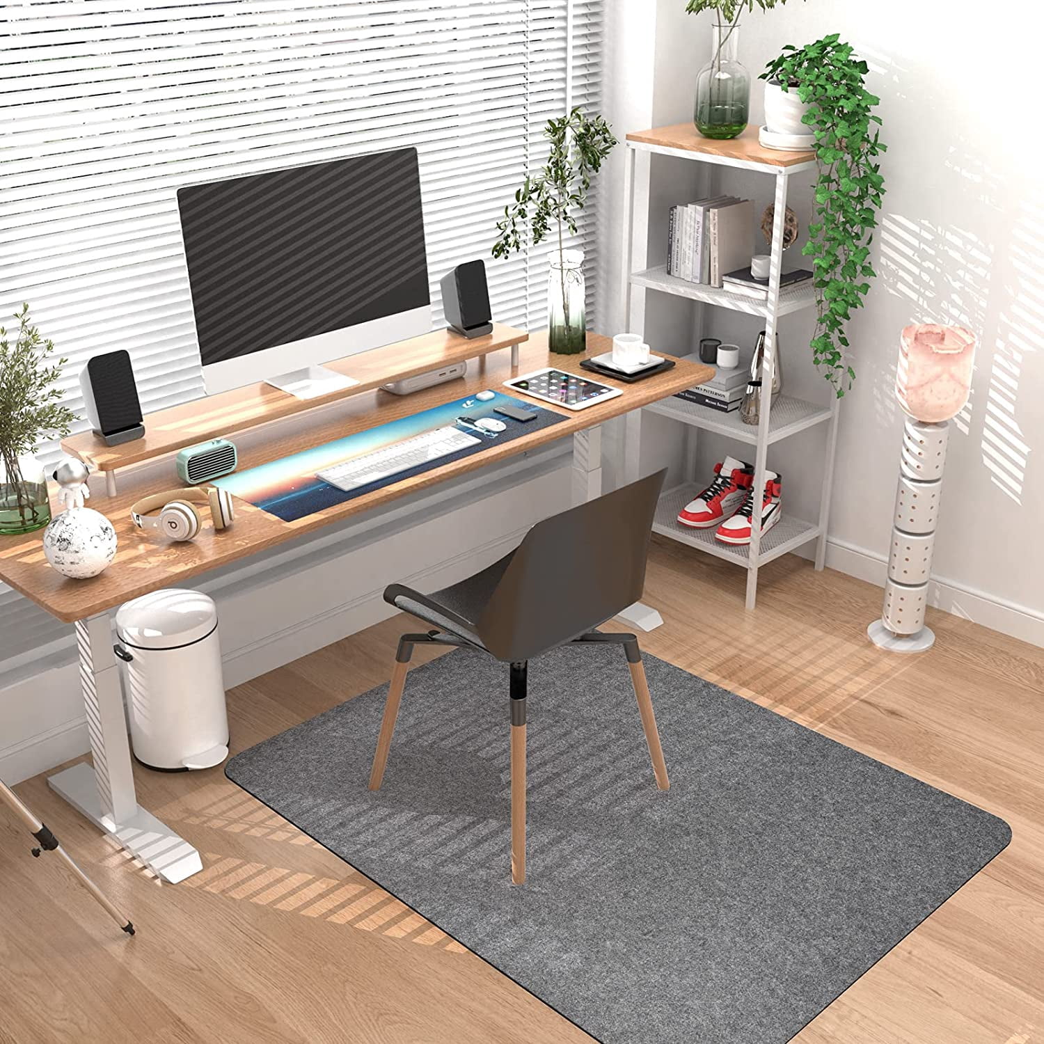 Chair Mat for Hardwood Floor,55" x 35"Office Chair Mats,Floor Protector For Desk Chair