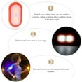 thumbnail image 4 of KAKOWELY Durable ABS Sports Safety Light Clip for Running Use with Nonskid Design Assorted Color,2.28"X1.26"X0.59", 4 of 5
