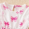 thumbnail image 7 of TOWED22 Baby Toddler Sweet 2pcs Outfits Tank Tee Sleeveless and Shorts Adorable Summer Clothing Sets Lovely(Pink,12-18 M), 7 of 7