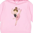 thumbnail image 3 of Inktastic Ballet Dancer for Little Girls Toddler Hoodie, 3 of 4