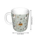 thumbnail image 2 of Yiaed Little Puppies Print Ceramics Coffee,Large Handle Design,Extra Large Tea and Coffee Cup for Office and Home Mugs, 2 of 6
