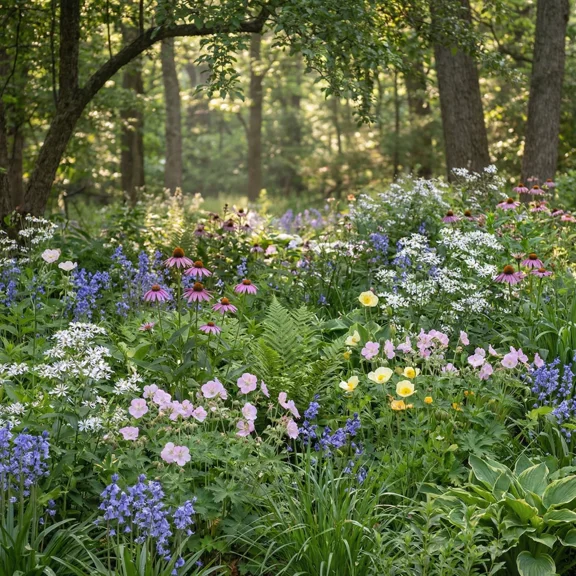 Landscaper's Pack SHADE Wildflower Mix – 5000 Seeds