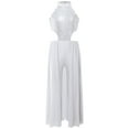thumbnail image 4 of iiniim Girls Sparkly Ballet Leotards Ballroom Dancing Outfit Shiny Jazz Latin Dance Dress Gymnastic Tutu Skirt White 6, 4 of 7