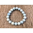 thumbnail image 2 of Natural Celestite 10mm Round Shape Smooth Cut Beads Stretchable Bracelet for Men & Women., 2 of 3