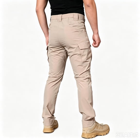 Men's Cargo Pants Stretch Breathable 6 Pockets Daily Outdoor Trousers S-XXL