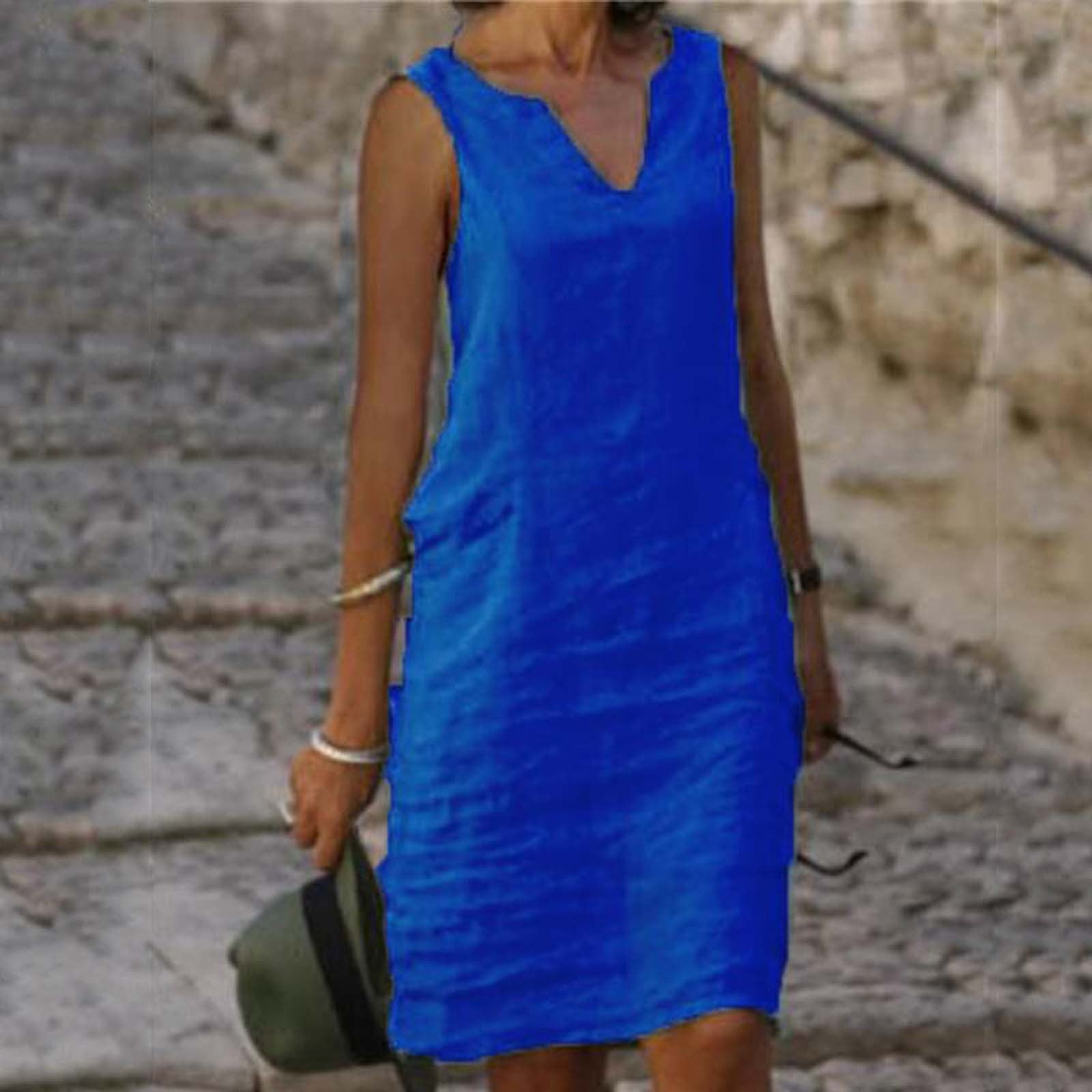 midi cotton linen dresses