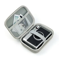 Raindrops Instant Camera Storage Case Carrying Bag Protective Child Grey