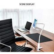 Portable Plastic & Steel Desktop Stand SmartPhone Tablet Clamp Holder Stand