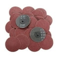 thumbnail image 4 of 25Pcs 3in Roll Lock Sanding Grinding Discs 80 Grit Surface Conditioning Disc Rust Paint Removal Grinder Accessories, 4 of 7