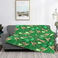 thumbnail image 2 of Yiaed Leopard Print Print Blanket Throw Blanket Soft Cozy Flannel Blanket for Home Bed Sofa Couch Chair-40"x30", 2 of 6