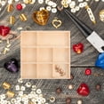 thumbnail image 4 of FRCOLOR 2pcs DIY Wooden Storage Boxes Christmas Festival Gift Boxes Decorative Boxes, 4 of 4