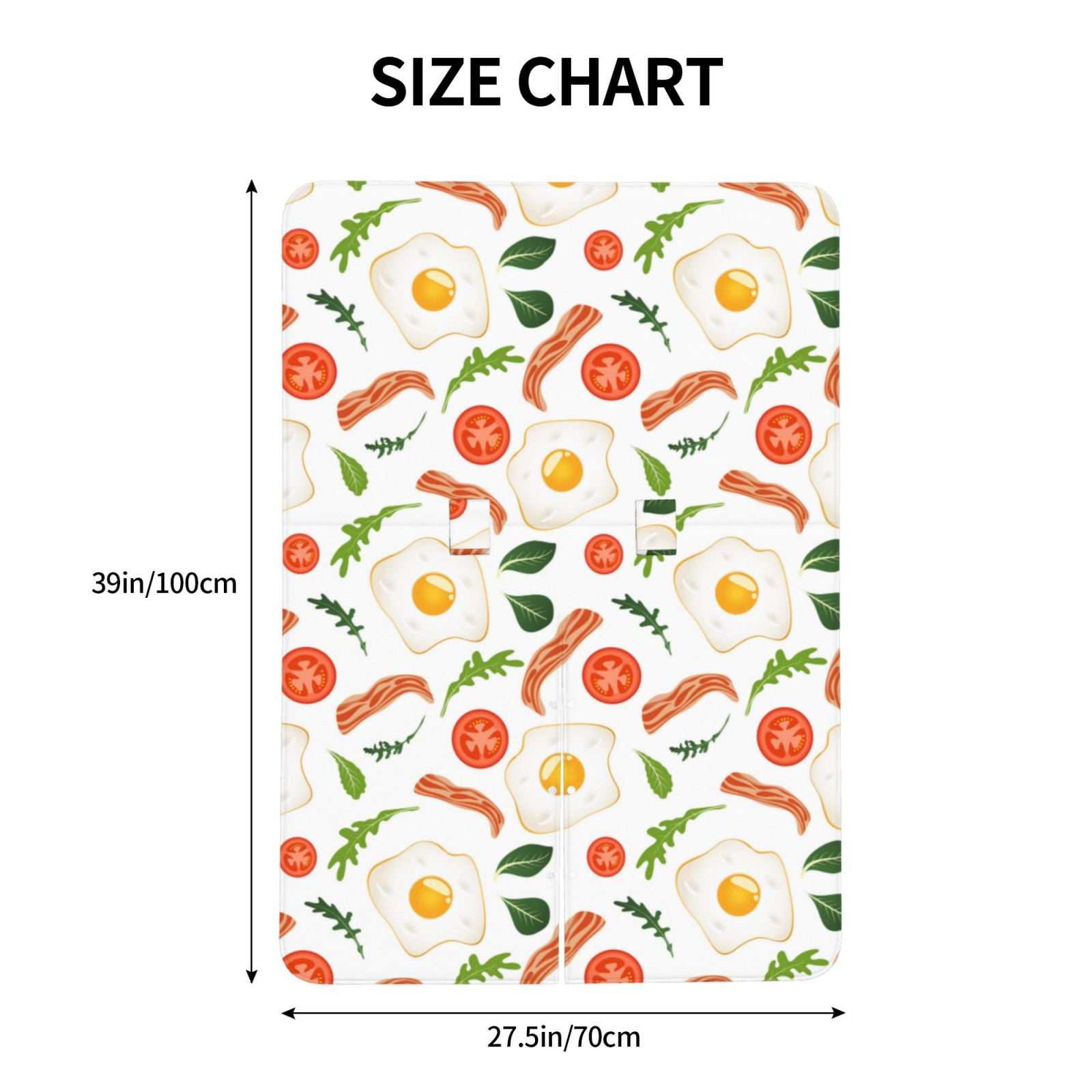 Car Seat Cover Baby - Bacon Vegetable Hobo Eggs Breathable Infant Car Seat Cover for Baby Carseat, Lightweight Comfort Baby Essentials Must Haves Newborn Stuff for Girl Boy
