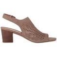 thumbnail image 5 of Franco Sarto Womens Monaco2 Leather Open Toe Casual Mule Sandals, 5 of 5