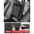 thumbnail image 4 of KBH Center Console Cover for 2013-2020 Infiniti QX60 JX35 & Nissan Pathfinder, Leather Arm Rest Cover Cushion Pad for Car Interior Accessories, 4 of 7