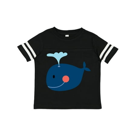 

Inktastic Whale Cute Blue Gift Toddler Boy or Toddler Girl T-Shirt