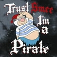thumbnail image 2 of Men's Peter Pan Trust Smee  Graphic T-Shirt, 2 of 3