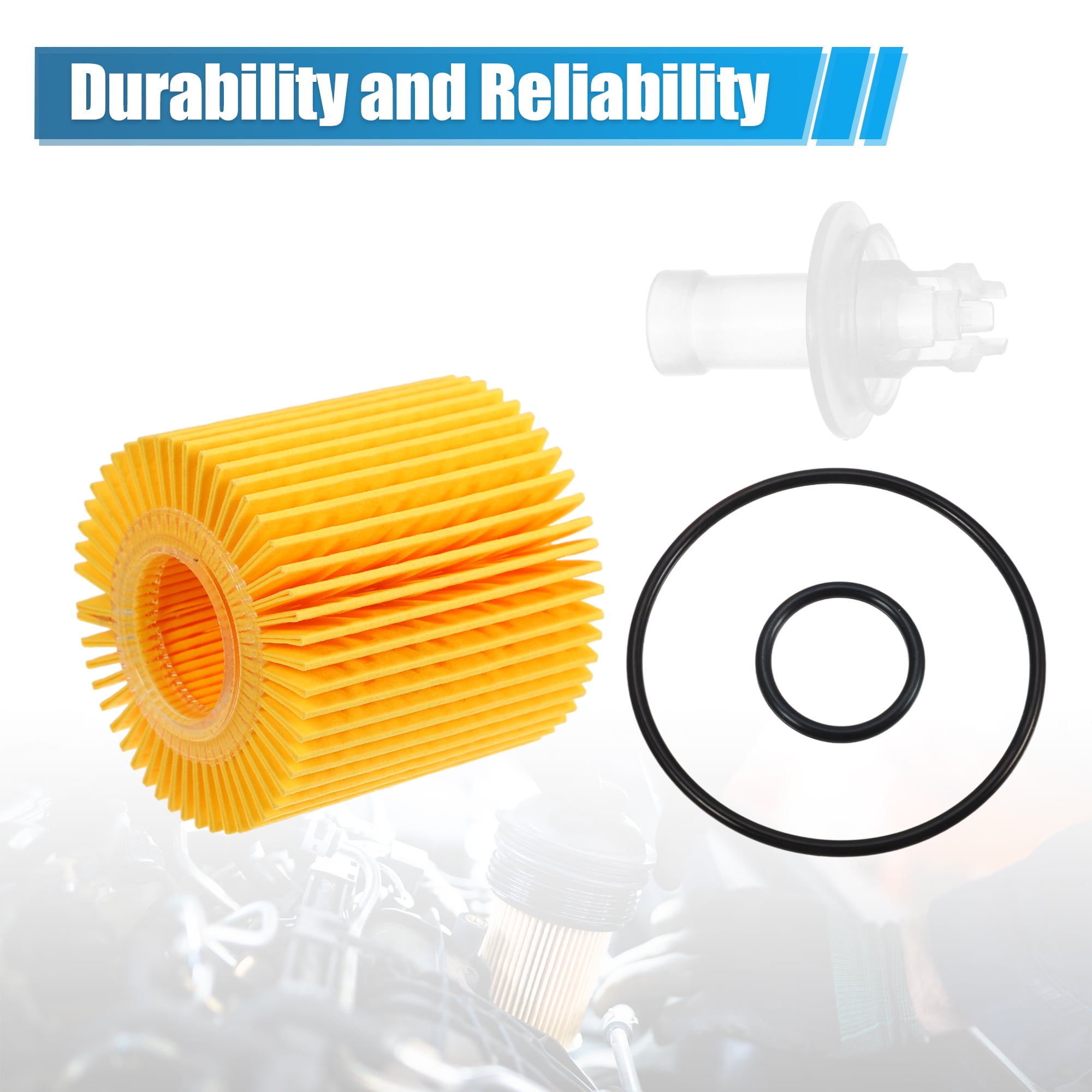 10 Set Engine Oil Filter 04152-YZZA1 04152-31090 04152-YZZG1 for Toyota Avalon Camry Highlander RAV4 Tacoma Sienna