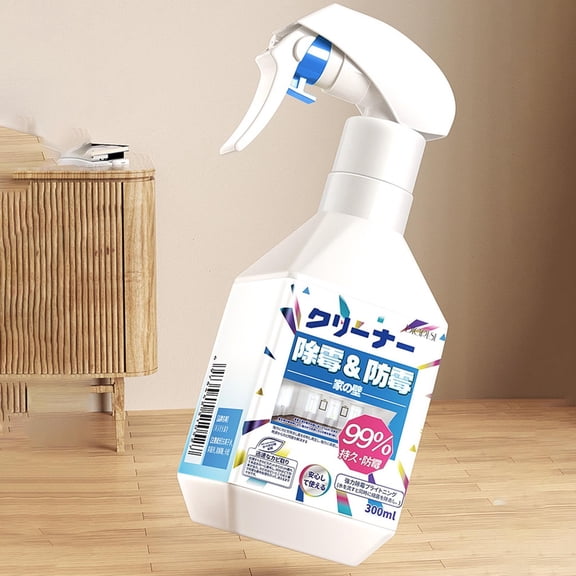 AYktou 10 Oz Household Wall Cleaner Spray, White Wall Mould Remover Seam Mould Remover Spray Wall Cleaner Deep Cleaning for Tiles Ceiling Deck Kitchen Sink Washing Machine Gasket