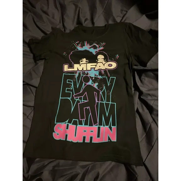 Rare LMFAO Band Rock Party Cotton Gift For Fan Unisex T-shirt MD309