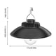 thumbnail image 3 of Wosthever Tienda de lámpara Nueva luz de metal colgante con batería Lámparas recargables de larga duración Herramienta de iluminación para Estufas de camping Luz calida, 3 of 6