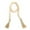 C, variante sur TIMIFIS Guirlande de Perles en Bois avec Pompons 5 Styles Perles Couronnes de Perles en Bois Naturelles pour Porte d'Entrée