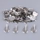 thumbnail image 2 of 60pcs Bandeja De Ajuste De Camafeo De Doble Broche Con Pasadores De Seguridad De Clip Insignia DIY Sunnimix Base de broche redonda, 2 of 8