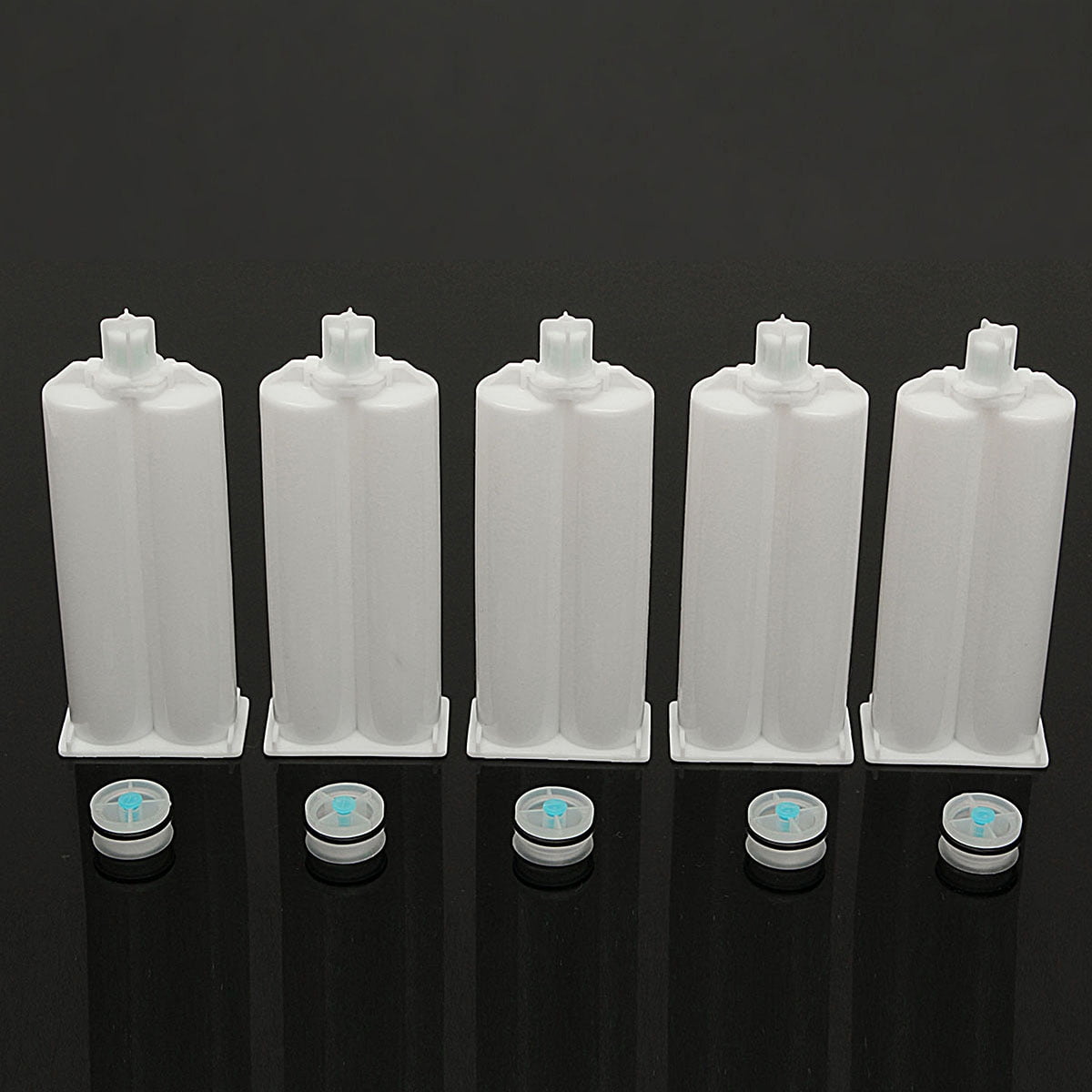 10X Epoxy Resin Gun Adhesive 50ml Cartridge 11 Ratio Dispenser With