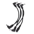 thumbnail image 3 of Cable de audio JOYO CM-24 Guitarra Cable de alimentación Cable divisor de 5 vías Margarita para DC 9V Guitar Bass Effects JOYO Cable de audio, 3 of 5